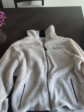 Timberline Colorado Fleece Jacket Size L Cream Sherpa Harveys